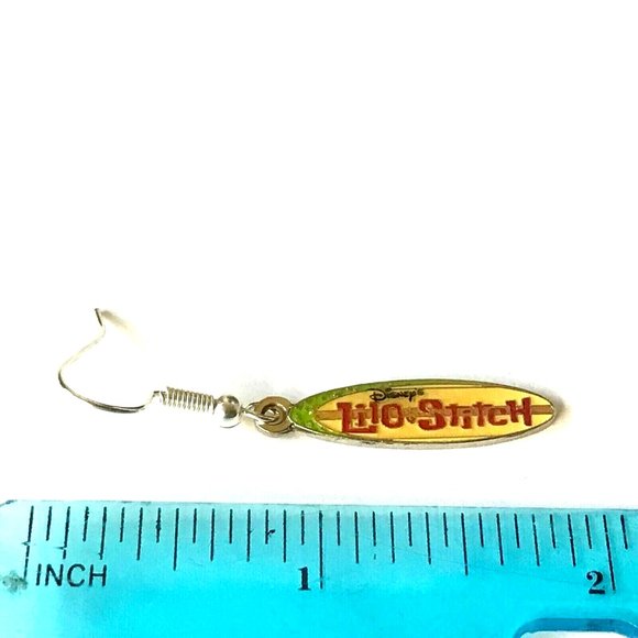 Vintage Disney Lilo & Stitch Earrings Disneyana Aulani Resort Oahu Ohana Hawaii - Picture 6 of 6